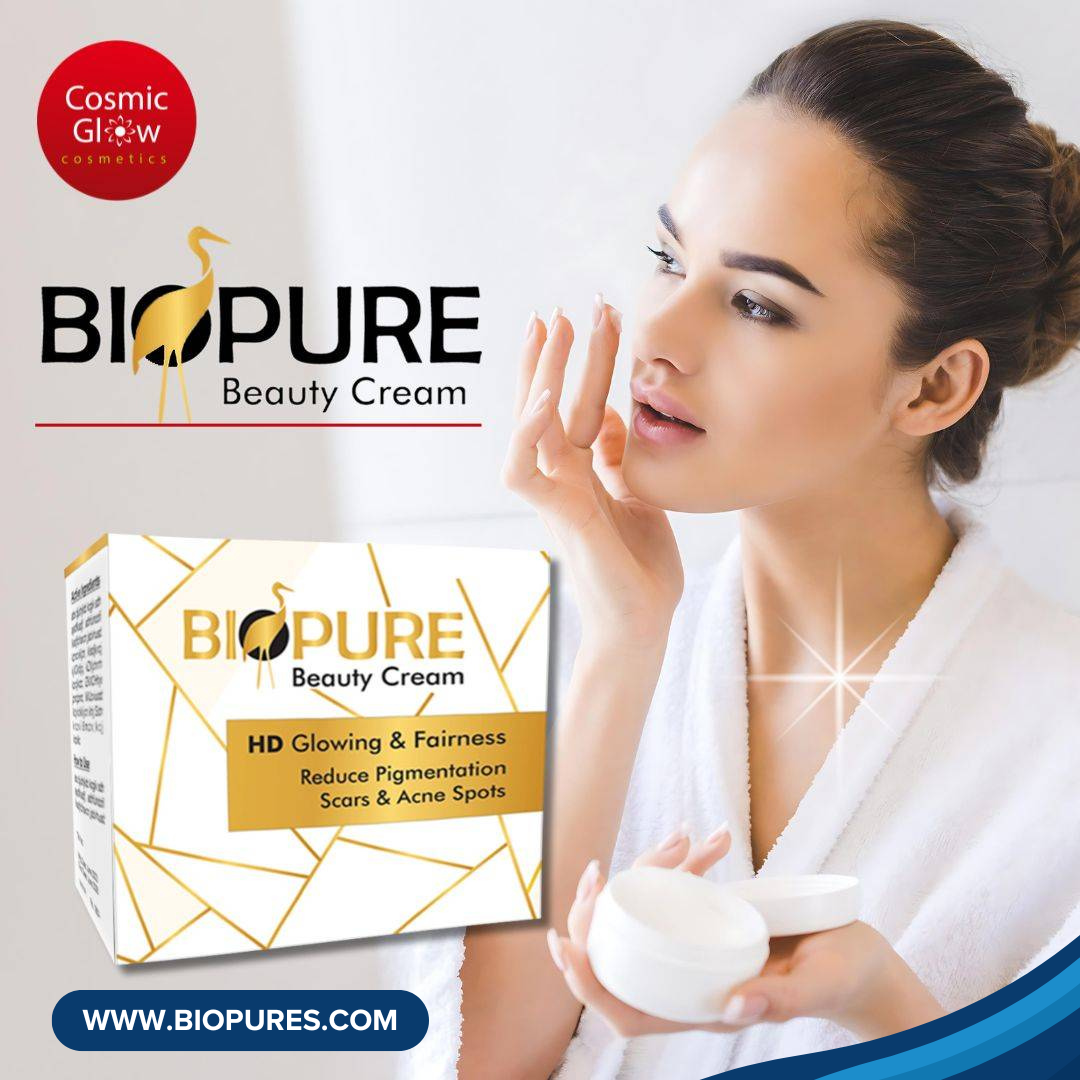 BIOPURE HD GLOWING & FAIRNESS REDUCE PIGMENTATION SCARS & ACNE SPOTS