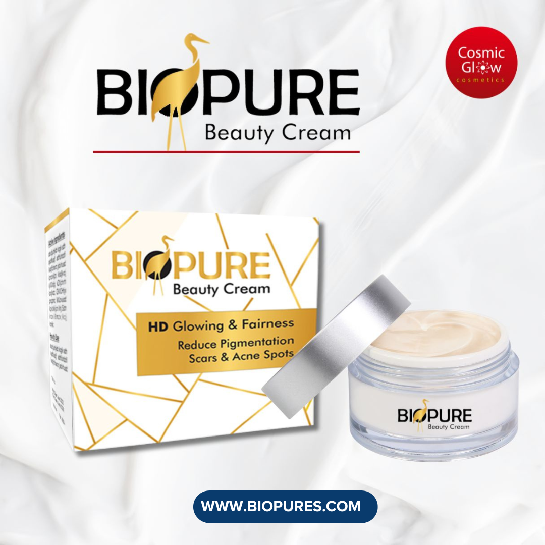 BIOPURE HD GLOWING & FAIRNESS REDUCE PIGMENTATION SCARS & ACNE SPOTS