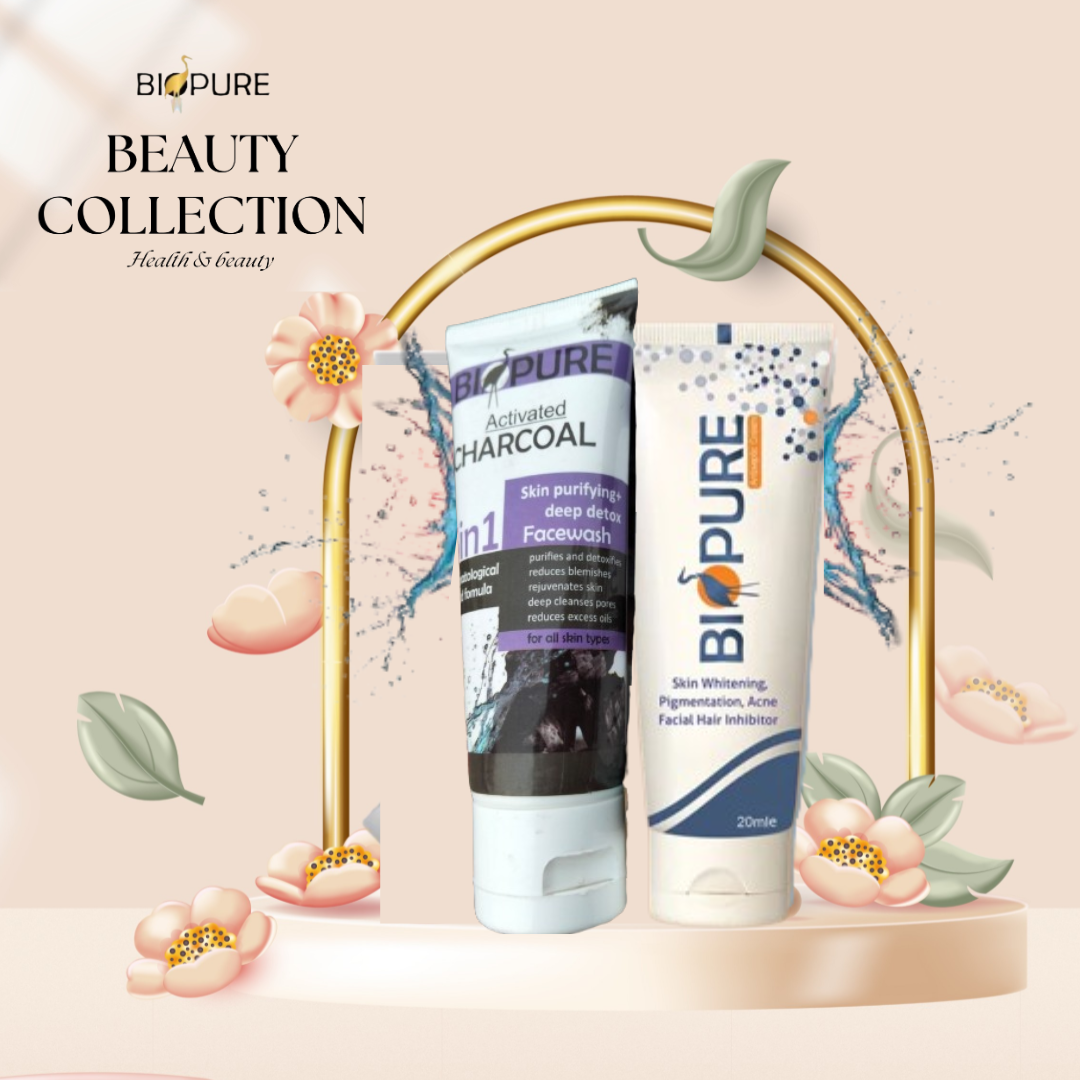 Biopure Anti-Acne Cream for Solution of Skin Problems & Fair & Glow Fairness Daily Facewash