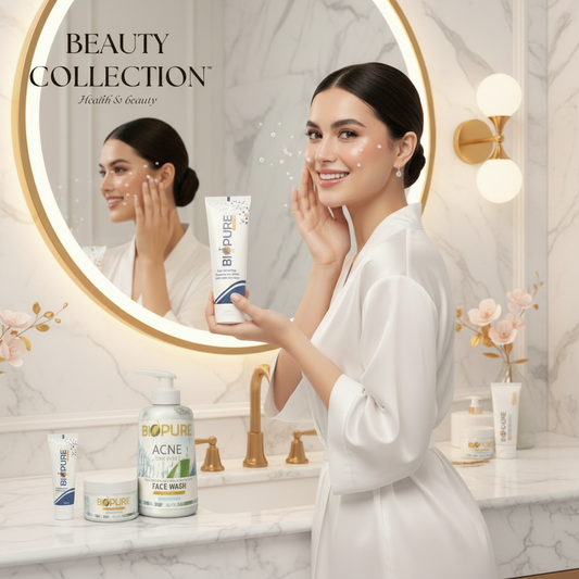 Biopure Anti-Acne Cream for Solution of Skin Problems & Fair & Glow Fairness Daily Facewash 120ml